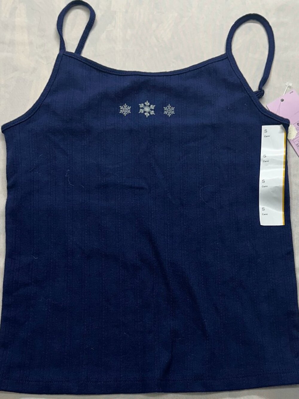Womens spaghetti strap tank top small